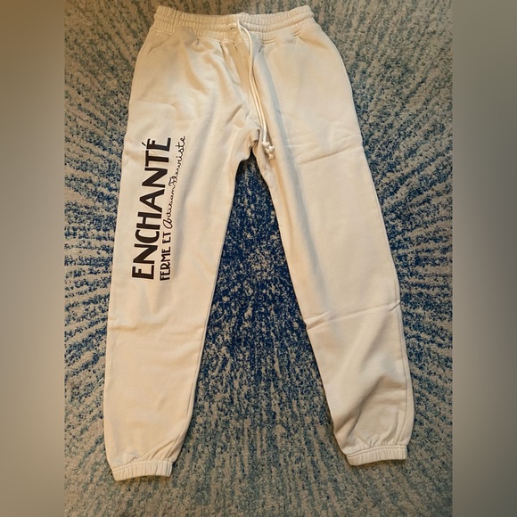 Daniel Ricciardo Enchanté Cream Sweatpants - Picture 1 of 5
